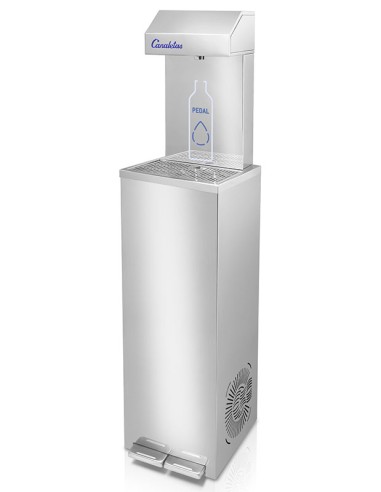 Fonte de água A-88 com pedal duplo Canaletas