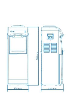 Distribuidor de água BX-20 de Uditec 2