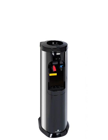 Fonte de água em aço inoxidável preto SLIM Import Company