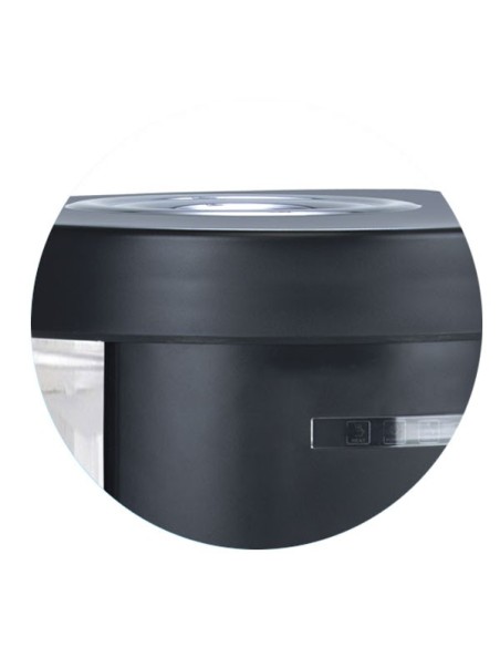 Alagón Inox F3 net fountain top detail
