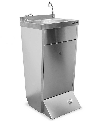 Lavatório de mão de pedestal com bica giratória Distform