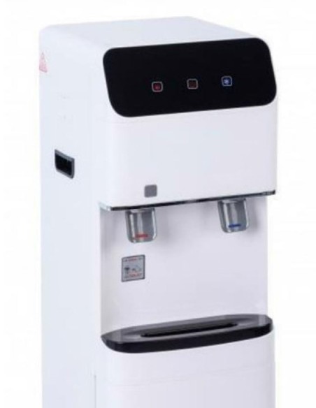 Distribuidor de água de rede Mustang MF3 com sistema de filtragem de água integrado.