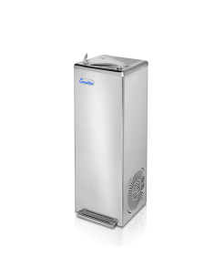 Fonte de água de duas temperaturas Tormes série M-66A de Canaletas com pedal