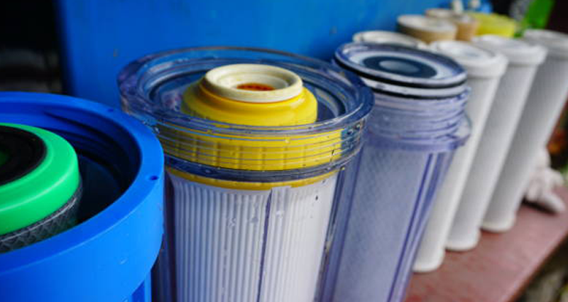 Recambio de filtros de fuentes de agua