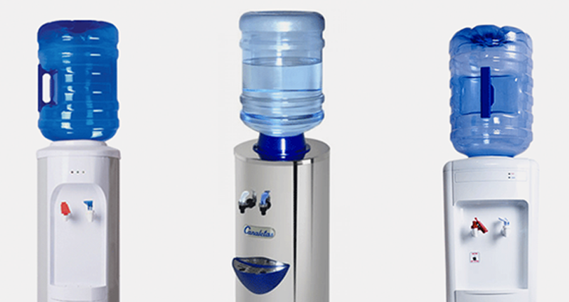Dispensadores de agua con botella de calidad